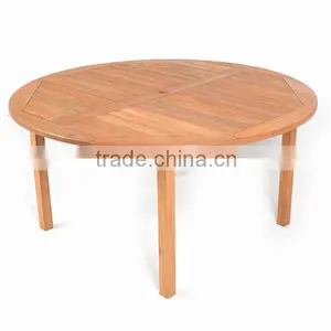 GOOD PRICE - Wooden Round Table - Outdoor Table - Hardwood Table thumbnail-1