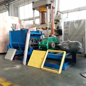 SMC BMC Manhole Cover Molding Machine Heat Forming Hydraulic Press 200 Ton thumbnail-3