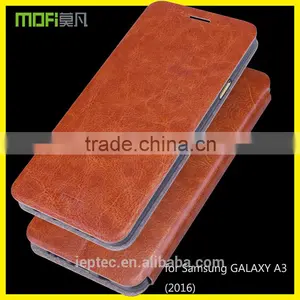 MOFi RUI Series PU Leather Flip Cover for Samsung GALAXY A3 2016, Mobile Phone Case for Samsung GALAXY A3 2016 thumbnail-1
