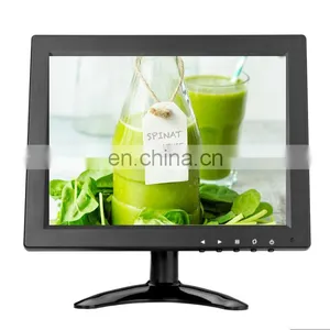 Small Size 10 Inch LED VGA Desktop Computer Monitor Touchscreen LED 1024*768 LCD Monitor pc thumbnail-1