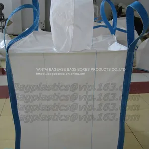 Virgin Polypropylene PP Woven Big Bulk Bag Jumbo Bag FIBC For Packing Sand 1 Ton 1.5 Ton 2 Ton Made In Package thumbnail-1