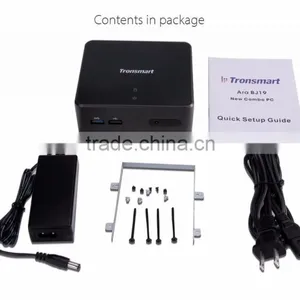 Factory Supply! Tronsmart Ara BJ19 Intel J1900 NUC Mini PC Window 8.1 Linux WiFi LAN 2.5 HDD SSD Headphone MIC DIY Mini PC thumbnail-5