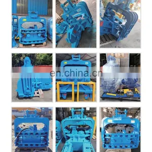 Kyotechs Hydraulic Excavator Mounted Vibratory Hammer Sheet Piling Driver Big Power Pile Drilling Excavator Pile Driver thumbnail-3