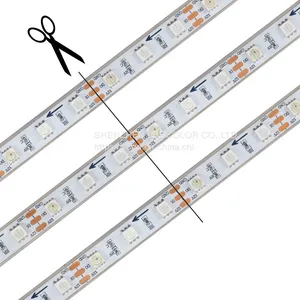 IP65 IP67 IP68 RGB LED Strip WS2811 Addressable Digital RGB Light 12V Built-in IC 60led Waterproof thumbnail-2