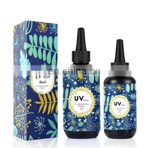 UV Resin Hard Glue Crystal Clear Ultraviolet Curing DIY Epoxy Resin Silicone Mold UV Glue Solar Sunlight Jewelry Making Tool thumbnail-1