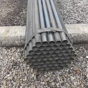 Factory Price Black Welded Steel Pipe Round Tubes Cold Bending 6-12m thumbnail-5