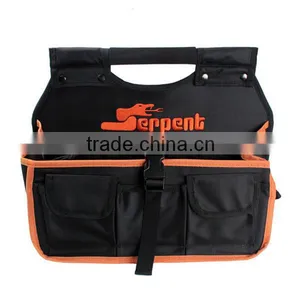 Heavy Duty 1680D Tool Tote Bag Multifunctional Tool Tote Bag Deluxe Black Portable Tool Tote Bag thumbnail-3