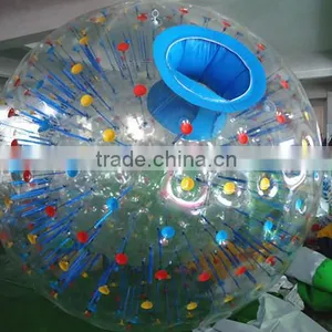 1.0mm TPU/PVC High Quality Colorful Inflatable Zorb Ball for Land and Water thumbnail-1