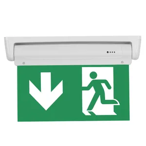 SAA Double Face Running Man Exit Sign Light With Battery Backup thumbnail-2