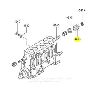 48202-23500 Bellows Suit For Mitsubishi S6R thumbnail-2