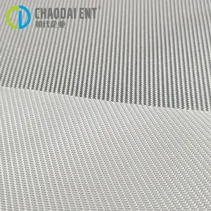 White GRS Woven PU Coated 750D FDY Twill RPET 100% Recycled Polyester Oxford Fabric for Outdoor Bags Tents Shoes & Toys thumbnail-2
