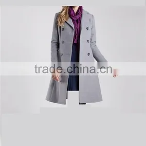 Fashionable Ladies Wool Coats/fashionable Ladies Coats/fashionable Ladies Winter Coats/fashionable Slim Fitted Ladies Coats thumbnail-1