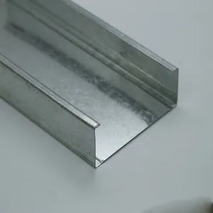 Galvanized Steel Sheet C Stud Wall Channel for Dry Construction thumbnail-3