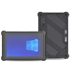 Hot Selling 10 Inch Intel N5100 I5 I7 FHD 8 +128GB 16+256GB Win10 Pro Win11 Pro 4G 5G Rugged Tablet PC Pad With NFC 2D Barcode Scanner Vehicle Holder thumbnail-1