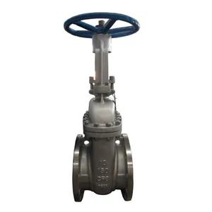 ANSI Manual Hydraulic Sluice Gate Valve Carbon Steel Gate Valve Body 6 Inch 150 Class thumbnail-5