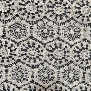XP3968 Embroidered Cord Lace Fabric Apparel Trim Fabrics thumbnail-1