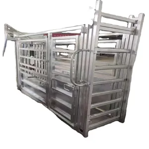 High Quality Cattle Panel Squeeze Crush Cattle Handling Equipment With Weighing System thumbnail-1