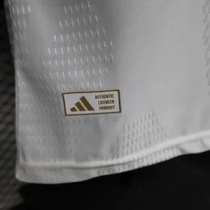 New 26-27 Real Madrid Home Long Sleeve Player Version Jersey High-Quality La Liga Short Sleeve Breathable Men's Sports Soccer Jersey thumbnail-4