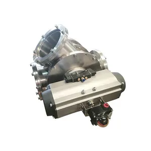 Pneumatic Spherical Three-way Diverter Valve thumbnail-3