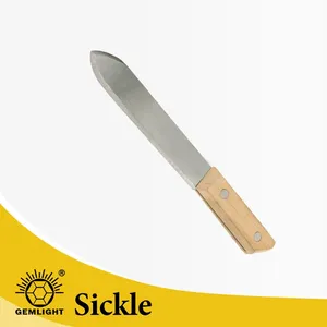 Durable Curved Blade Sickle With Durable Edge for Wholesale Distributors Customized Packing Service for Crop Cutting and Grass Clear thumbnail-1