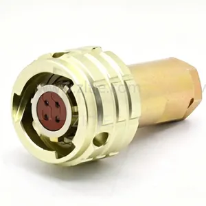 ZH127 Series Connector Shell Size 10 4pin Female Plug With Straight Tail Attachment – СНЦ127-4/10РП126-1-В ZH127-4/10P12Q-1-B thumbnail-2