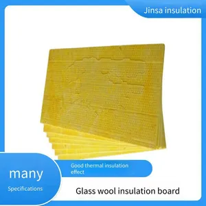Jinsa 20 - 130mm Air Conditioner Glass Wool Board With High Fiber Toughness, Production and Sales thumbnail-1