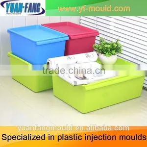 Customer Design Injection Bin Plastic Mold/OEM Custom Mold for Plastic Injection Bin/plastic Bin Turnover Box Mold thumbnail-1