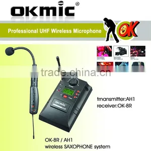 OK-8R UHF PLL 32 Channels Wireless Saxophone System/saxophone Wireless thumbnail-1