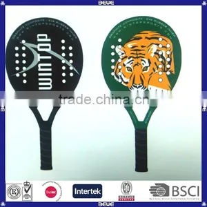 OEM Design Customized Logo Outdoor Carbon Beach Tennis Racket thumbnail-6