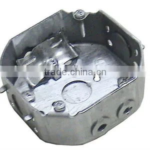 4"x4"x1-1/2" Octagon Steel Box(metal Outlet Box) thumbnail-1