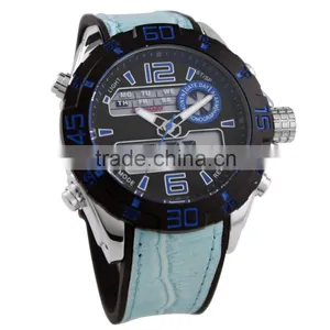 LP7648 Lowest Price 2 Time Zone Waterproof Stainless Steel Fashion Watch thumbnail-4