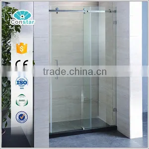 2016 Constar Factory Made New Design Classic Prefabricated Compact 3 Sided Tempered Glass Shower Enclosure thumbnail-1