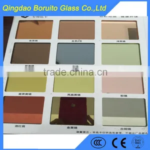 Free Samples Colored Mirror Glass Price thumbnail-1