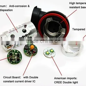 High Power 7G PHI Led Foglight H8 30w for All Cars thumbnail-3