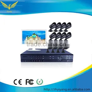 24CH CIF H.264 DVR With 600TVL IR Waterproof Bullet Camera thumbnail-1