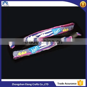 Fashion Cheap Custom Woven Wristband,event Wristbands thumbnail-1
