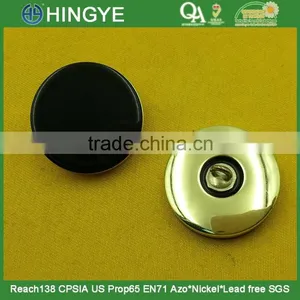 28mm Enamelled Metal Shank Button For Ladies Coats --- MJ5863 thumbnail-1