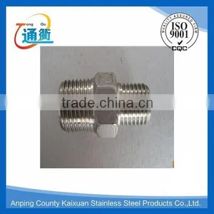 Express Casting Stainless Hexagon Reducing Nipple Fitting thumbnail-2