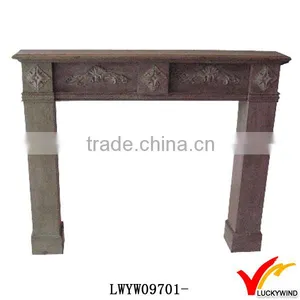 Elegant Handmade New French Chic Wood Fireplace thumbnail-1