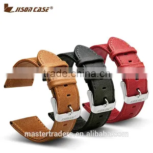 Original JISONCASE Retro Series Genuine Leather Watch Band Wrist Strap For 42MM Apple Watch MT-3528 thumbnail-1