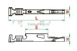 Phosphor Bronze Male Terminal for Wire thumbnail-2