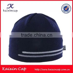 Wholesale Custom High Quality Dark Grey Plain Beanie thumbnail-3