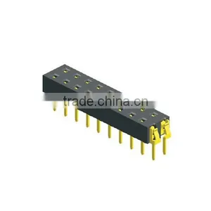 2.54mm Pitch Pin Socket DIP thumbnail-1