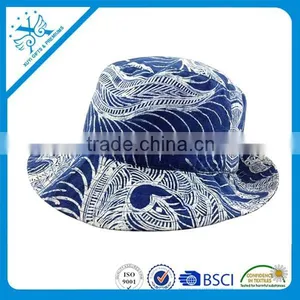 Fashion Custom Cheap Floral Print Bucket Hat thumbnail-1