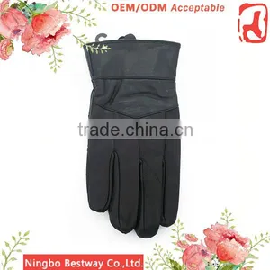 Wholesale Work Gloves Wool Men Gloves, Mens Leather Gloves Men thumbnail-3