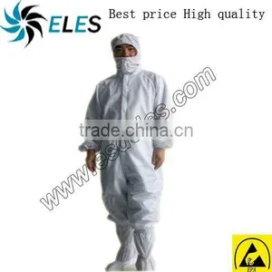 China Gold Supplier Cleanroom Esd Overcoat Clothes With Great Price thumbnail-3