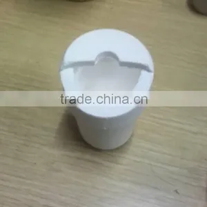 Horizontal Vertical Quartz Crucible / Dental Ceramic Crucible for Centrifugal Casting Machine thumbnail-4