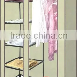 Simple Folding Wardrobe /portable Fabric Wardrobe/indian Wardrobe Designs/wadrobe thumbnail-1