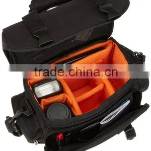 Large DSLR Gadget Bag China Supplier , Orange Interior thumbnail-5