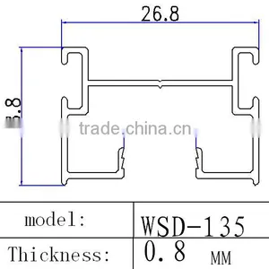 Suppiler Aluminium Window Profile Extrusions Philippines Market thumbnail-1
